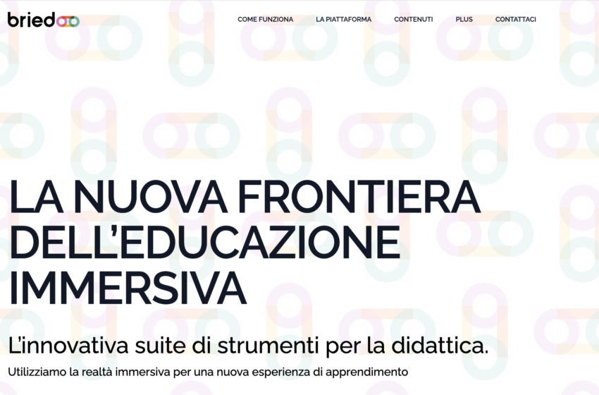  Exlea lancia Briedoo: piattaforma immersiva multilingue che permette la visualizzazione di contenuti educativi con visori o room immersive. E’ stata presentata in anteprima all’Educatech Expo di Parigi