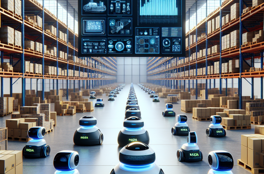  Nvidia lancia Mega: Il futuro della gestione della flotta di robot in magazzino
