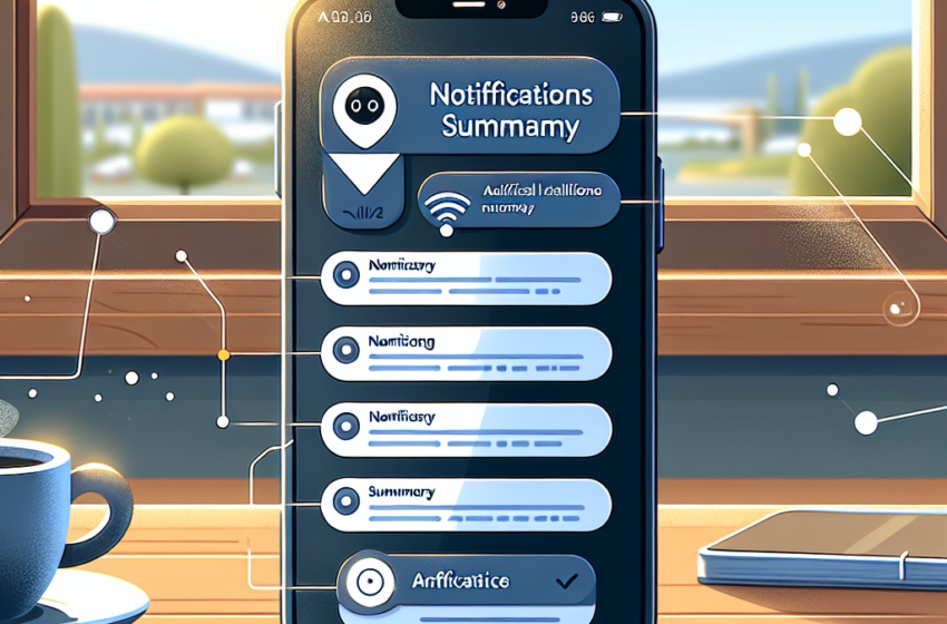  Apple Rivela Le Sue Innovazioni nell’Utilizzo dell’Intelligenza Artificiale per i Riassunti delle Notifiche